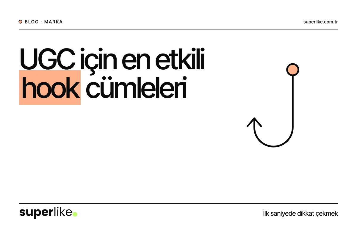 UGC İçerikleri İçin En Etkili Hook Cümleleri