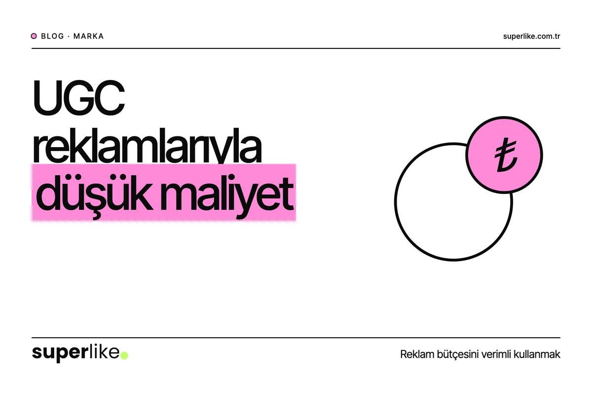 UGC Reklamlarıyla Düşük Maliyet