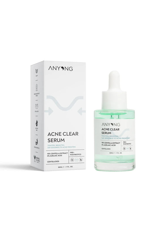 Anyong, Sivilce Karşıtı Yatıştırıcı Azelaik Asit %5 Serum 30 ml (Centella Özü & Prebiyotik)