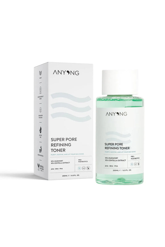 Anyong, Gözenek Sıkılaştırıcı, Akne Karşıtı, Arındırıcı Tonik 200 ml (AHA & Salisilik Asit & PHA)