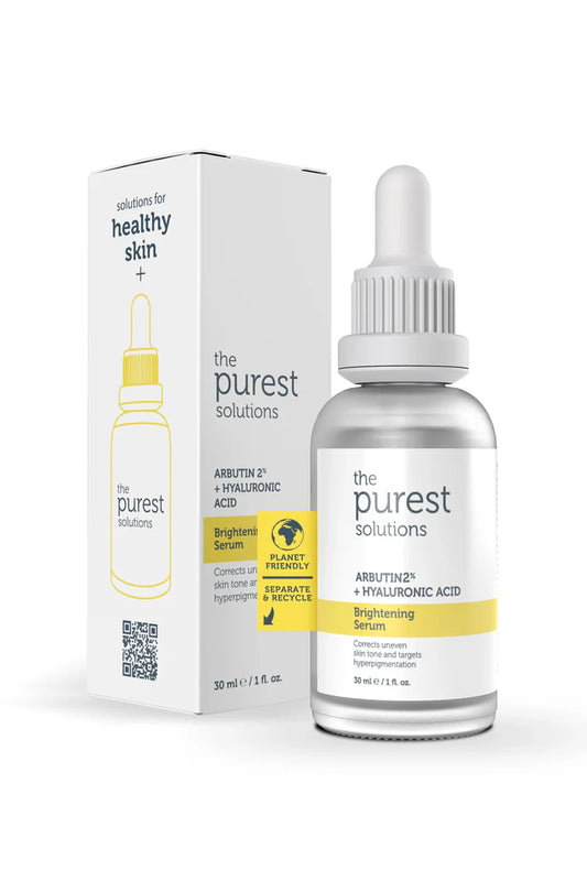 The Purest Solutions, Aydınlatıcı Ve Leke Görünümü Azaltıcı Arbutin Cilt Bakım Serumu 30 Ml