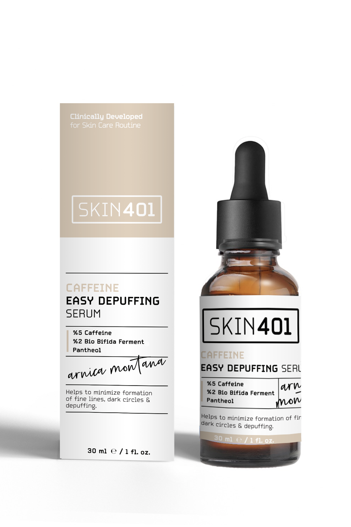 Skin401, % 5 Kafein Göz Altı Serum 30ml