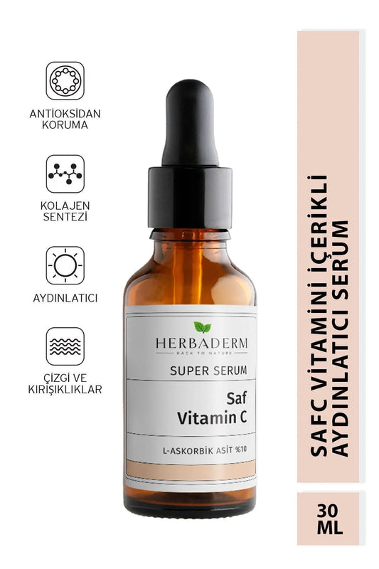 Herbaderm, Aydınlatıcı, Leke Karşıtı C Vitamini Super Serum