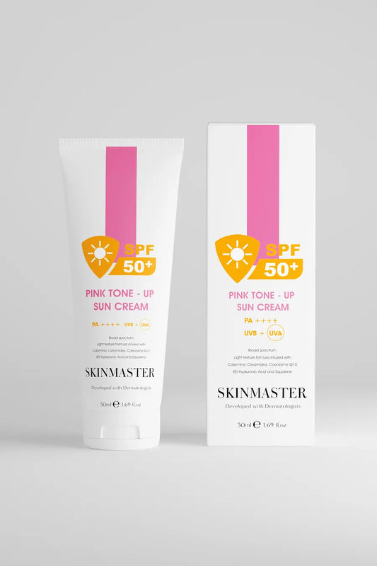 SkinMaster, SPF 50+ Pembe Ton Eşitleyici ve Aydınlatıcı Güneş Kremi