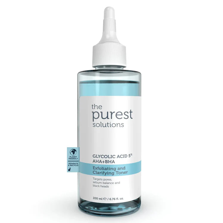 The Purest Solutions, Canlandırıcı Ve Gözenek Sıkılaştırıcı Glikolik Asit Mavi Tonik 200 Ml