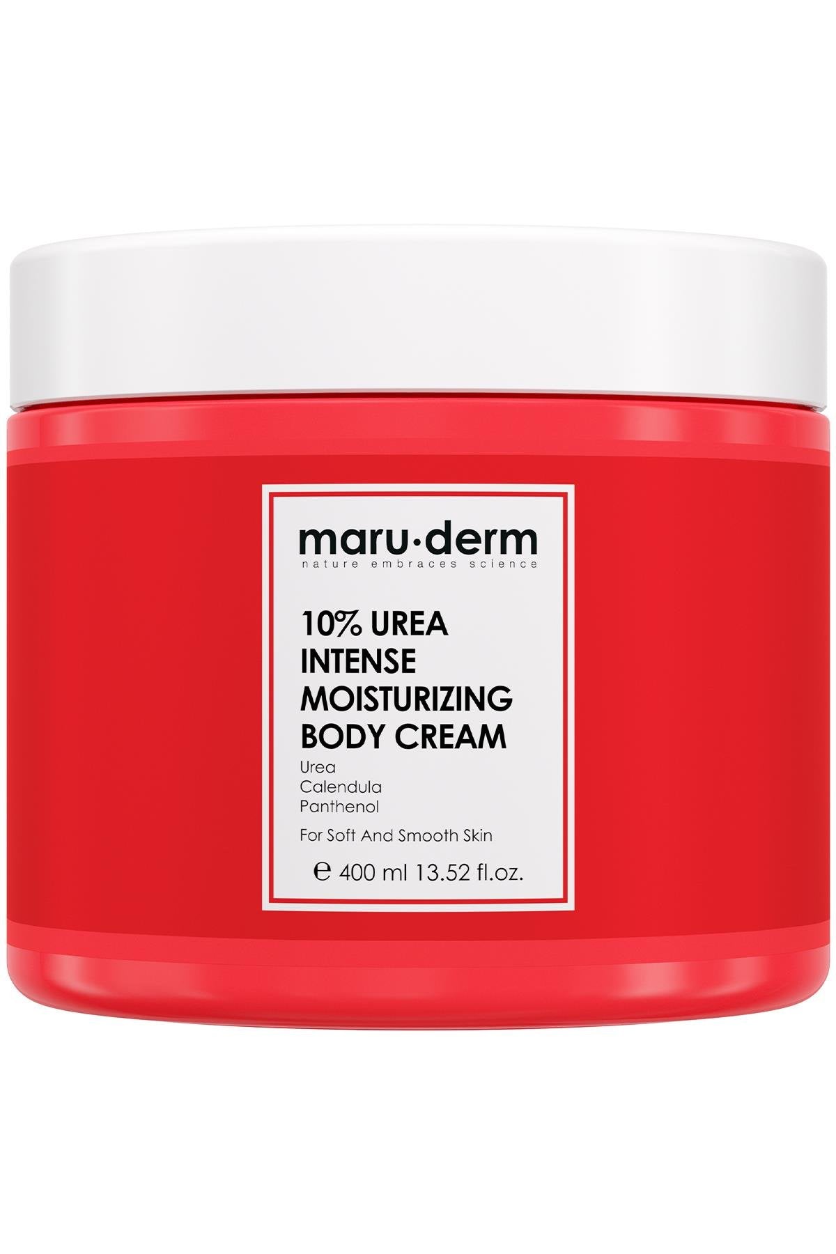 MaruDerm, Vücut Kremi | %10 Urea (Üre) Yoğun Nemlendirici Vücut Kremi 400 ML