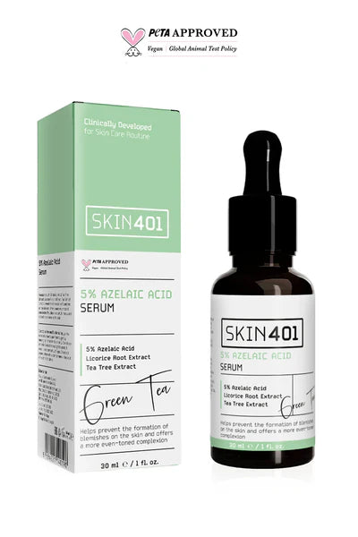 Skin401, %5 Azelaik Asit Yatıştırıcı Ve Leke Karşıtı Serum 30 ml